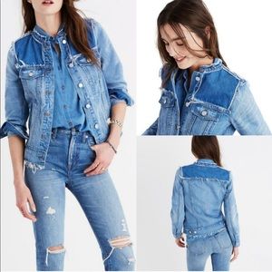 Madewell Distressed Jean Jacket